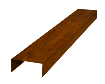 картинка Крышка 45х20 жалюзи Texas 0,45 Print-double Premium Golden Wood Intense F (2м) Центр Кровли