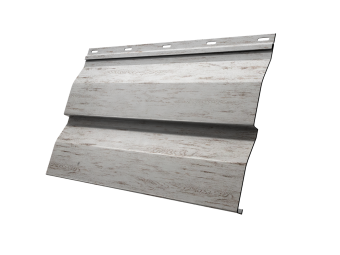 картинка Корабельная Доска 0,265 Grand Line 0,45 Print Elite Snow Wood TwinColor Центр Кровли