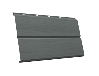 картинка ЭкоБрус new 3D 0,45 PE RAL 7005 мышино-серый Центр Кровли