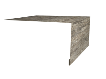 картинка Планка околооконная простая 250х75 0,45 Print Elite Nordic Wood TwinColor (2м) Центр Кровли