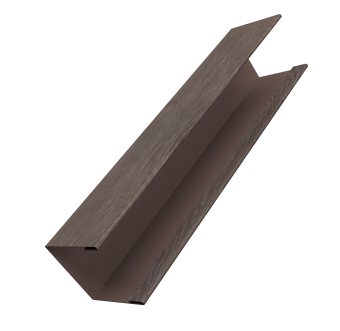 картинка Крышка жалюзи Milan Slim 0,45 Print Elite White Wood TwinColor (2,5м) Центр Кровли