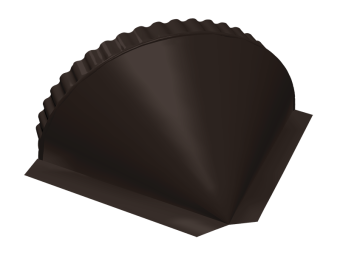 картинка Заглушка конусная 0,5 Satin RR 32 темно-коричневый Центр Кровли