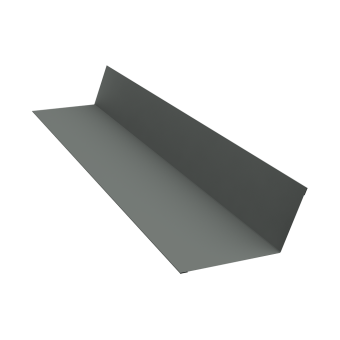 фото Планка примыкания 90х140 0,45 PE с пленкой RAL 7005 мышино-серый (2м) Центр Кровли картинка Планка примыкания 90х140 0,45 PE с пленкой RAL 7005 мышино-серый (2м) Центр Кровли