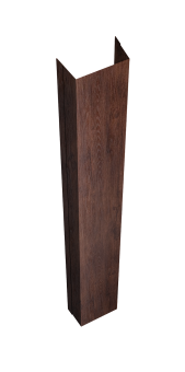 картинка Крепежная планка нижняя Texas 0,45 Print-Double Premium Cherry Wood Fresh (3м) Центр Кровли