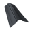 Планка конька фигурного 100x100 0,45 PE lite с пленкой RAL 7024 мокрый асфальт (3м) Центр Кровли