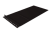 Элемент обхода Кликфальц Pro левый 0,5 Velur X RAL 9005 черный Центр Кровли