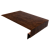 Планка околооконная сложная 250х50х18 (j-фаска) 0,45 Print Premium Cherry Wood Fresh TwinColor (3м) Центр Кровли