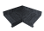 Угол отлива внутренний 50 0,45 Print Premium с пленкой Grey Wood TwinColor Центр Кровли