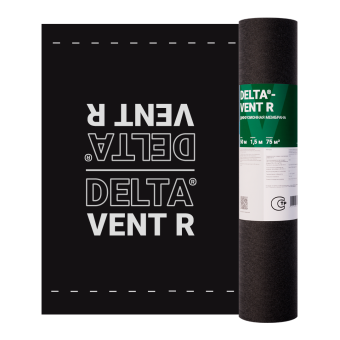 фото Мембрана диффузионная Delta-Vent R повыш прочности (75м2) Центр Кровли картинка Мембрана диффузионная Delta-Vent R повыш прочности (75м2) Центр Кровли