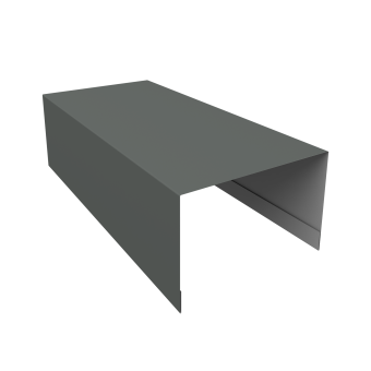 фото Крышка для забора из сайдинга (Блок-хаус new) 0,45 PE RAL 7005 мышино-серый (2,5м) Центр Кровли картинка Крышка для забора из сайдинга (Блок-хаус new) 0,45 PE RAL 7005 мышино-серый (2,5м) Центр Кровли