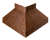 Угол отлива внешний 70 0,4 Print Premium с пленкой Golden Wood Fresh TwinColor Центр Кровли