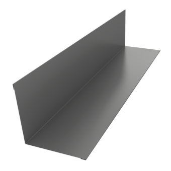 картинка Угол внутренний 110х110 0,45 Drap TX RAL 7047 телегрей 4 (3м) Центр Кровли