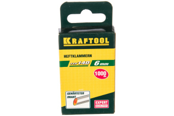 картинка Скобы для степлера Kraftool 6мм широкие тип 140 1000шт (31680-06) Центр Кровли
