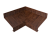 Угол отлива внутренний 50 0,45 Print Premium с пленкой Cherry Wood Fresh TwinColor Центр Кровли