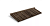 Лист композитной черепицы Metrotile WoodShake айрон-барк Центр Кровли