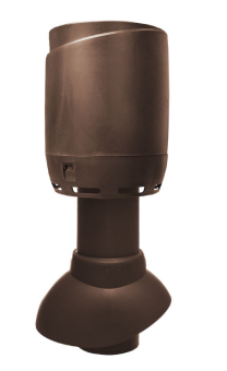 картинка Выход канализации вентиляционный Vilpe Flow 110/300/H коричневый Центр Кровли