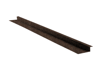 фото Комплект Планка примыкания для композитной черепицы Grand Line брауни (1,25м) (10 штук) Центр Кровли картинка Комплект Планка примыкания для композитной черепицы Grand Line брауни (1,25м) (10 штук) Центр Кровли