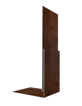 картинка Планка приемная оконная 0,45 Print-Double Premium Cherry Wood Fresh (3м) Центр Кровли