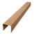 Стойка боковая крепежная для забора жалюзи Palermo 0,45 Print Elite Honey Wood TwinColor (3м) Центр Кровли