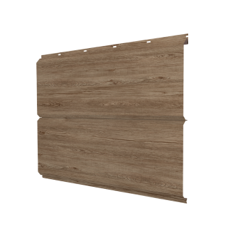 картинка ЭкоБрус new 0,45 Print Elite с пленкой White Wood TwinColor Центр Кровли