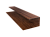 Планка П-образная Экобрус Grand Line 0,45 Print-Double Premium Cherry Wood Fresh (2м) Центр Кровли