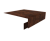 Планка околооконная сложная БХ new 250х50х27 (j-фаска) 0,45 Print-Double Premium Cherry Wood Dark F (3м) Центр Кровли