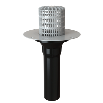 фото Воронка для ПВХ мембран XL503 без обогрева TERMOCLIP Ø110х450мм Центр Кровли картинка Воронка для ПВХ мембран XL503 без обогрева TERMOCLIP Ø110х450мм Центр Кровли