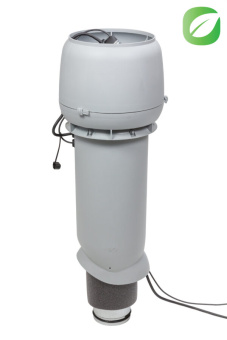 картинка Вентилятор Vilpe Eсo190P 125/700 светло-серый Центр Кровли