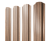 Штакетник Прямоугольный фигурный 0,45 Print Elite Honey Wood TwinColor Центр Кровли