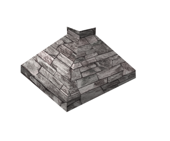 картинка Угол отлива внешний 250 0,45 Print Elite с пленкой Fine Stone TwinColor Центр Кровли