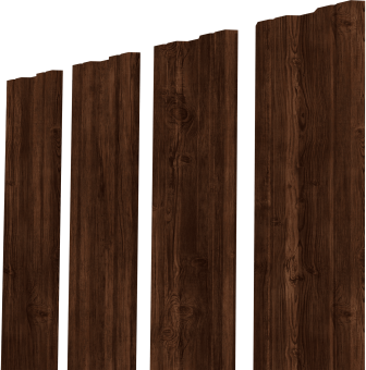 фото Штакетник Twin XL с прямым резом Grand Line Grand Line 0,45 Print Elite Cherry Wood TwinColor Центр Кровли картинка Штакетник Twin XL с прямым резом Grand Line Grand Line 0,45 Print Elite Cherry Wood TwinColor Центр Кровли