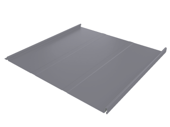 картинка Фальц двойной стоячий Line Grand Line 0,45 Drap TX с пленкой на замках RAL 7004 сигнальный серый Центр Кровли