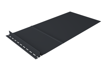 картинка Элемент обхода Кликфальц Pro левый 0,5 Atlas X RAL 7024 мокрый асфальт Центр Кровли