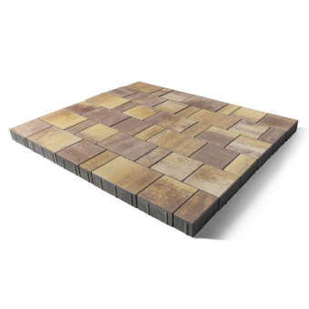 картинка Плитка тротуарная Старый Город Ландхаус ColorMix Степь h60 80х160,160х160,240х160 Центр Кровли
