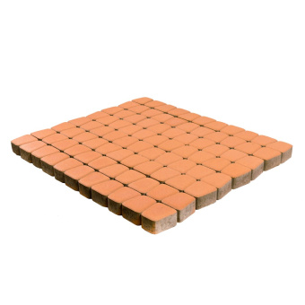картинка Плитка тротуарная Классико круговая Коралловый h60 73х110х115 Центр Кровли