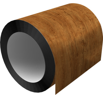фото Отмотка Grand Line с внутренним диаметром намотки 600мм 0,45 Print-Double Elite Golden Wood Центр Кровли картинка Отмотка Grand Line с внутренним диаметром намотки 600мм 0,45 Print-Double Elite Golden Wood Центр Кровли