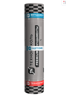 картинка Материал гидроизоляционный Техноэласт Фундамент Адгезив Центр Кровли