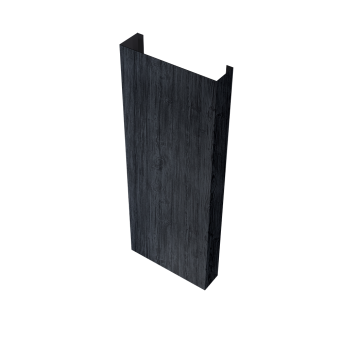 картинка Полустолб для С8,С10 0,45 Print Premium с пленкой Grey Wood TwinColor (L1,5) Центр Кровли