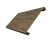 Ламель лицевая 200 забора жалюзи Texas 0,45 Print Elite с пленкой Nordic Wood TwinColor Центр Кровли