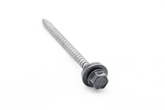 картинка Саморез 4,8х70 Grand Line Pro с керамическим покрытием UltraZinc RAL 7024 Центр Кровли
