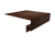Планка околооконная сложная 200х50х12 (j-фаска) 0,45 Print Elite Choco Wood TwinColor (2м) Центр Кровли