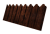 Профнастил С20A фигурный 0,45 Print Premium Cherry Wood Fresh TwinColor Центр Кровли