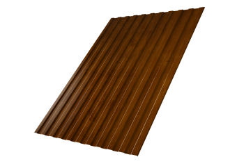 картинка Профнастил С8A v01 0,45 Print-Double Premium Golden Wood Intense F Центр Кровли