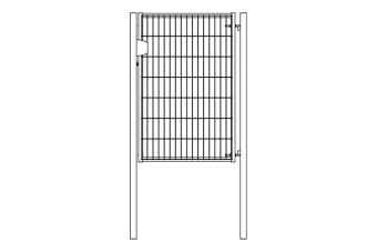 картинка Калитка Light NoLock 1,73х1 RAL 6005 Центр Кровли