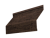 Ламель забора жалюзи Milan new 0,45 Print Elite с пленкой Antique Wood TwinColor Центр Кровли