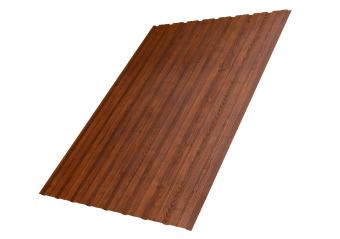 картинка Профнастил С10B 0,45 Print Premium Golden Wood Fresh TwinColor Центр Кровли