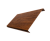 Ламель обратная 200 забора жалюзи Texas 0,45 Print Elite с пленкой Golden Wood TwinColor Центр Кровли