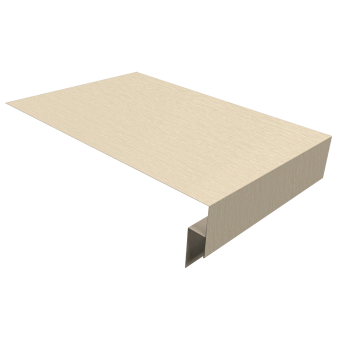картинка Планка околооконная сложная 250х50х12 (j-фаска) 0,45 Print Elite Milky Wood TwinColor (3м) Центр Кровли