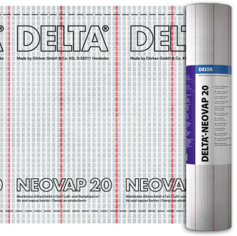 картинка Пленка пароизоляционная армированная Delta-Neovap 20 (75м2) Центр Кровли