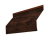 Ламель забора жалюзи Milan new 0,45 Print Elite с пленкой Cherry Wood TwinColor Центр Кровли